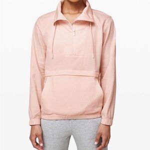 Lululemon Park Light Pullover Butter Pink Size 4